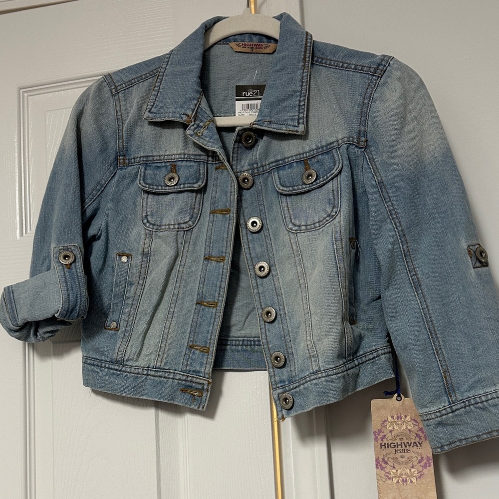 Rue21 Light Blue Denim Jacket
